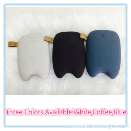 Real capacity 7800mah owl portable power bank for smartphone